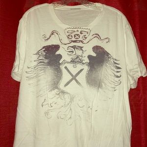 American Eagle Vintage Fit T Shirt White Sz XL